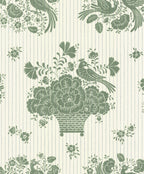Birds Nest wallpaper by Langelid/von Bromssen - animals design in Green