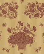 Birds Nest wallpaper by Langelid/von Bromssen - animals design in Red