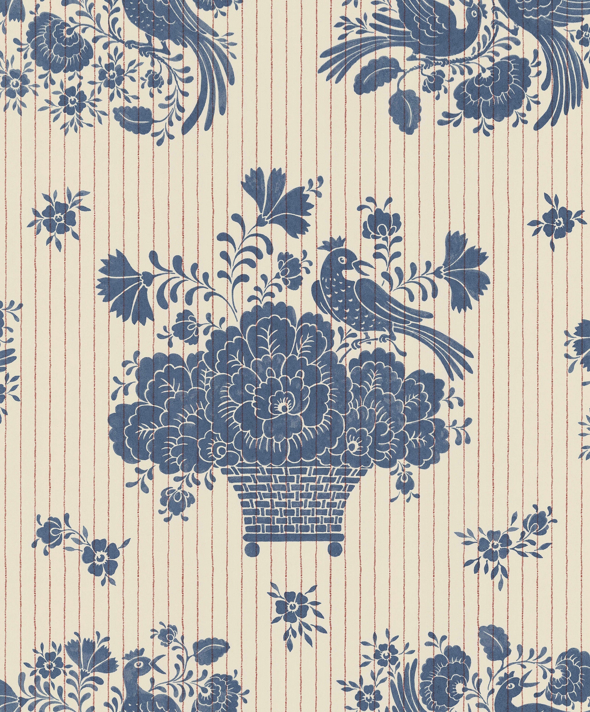 Birds Nest wallpaper by Langelid/von Bromssen - animals design in Blue