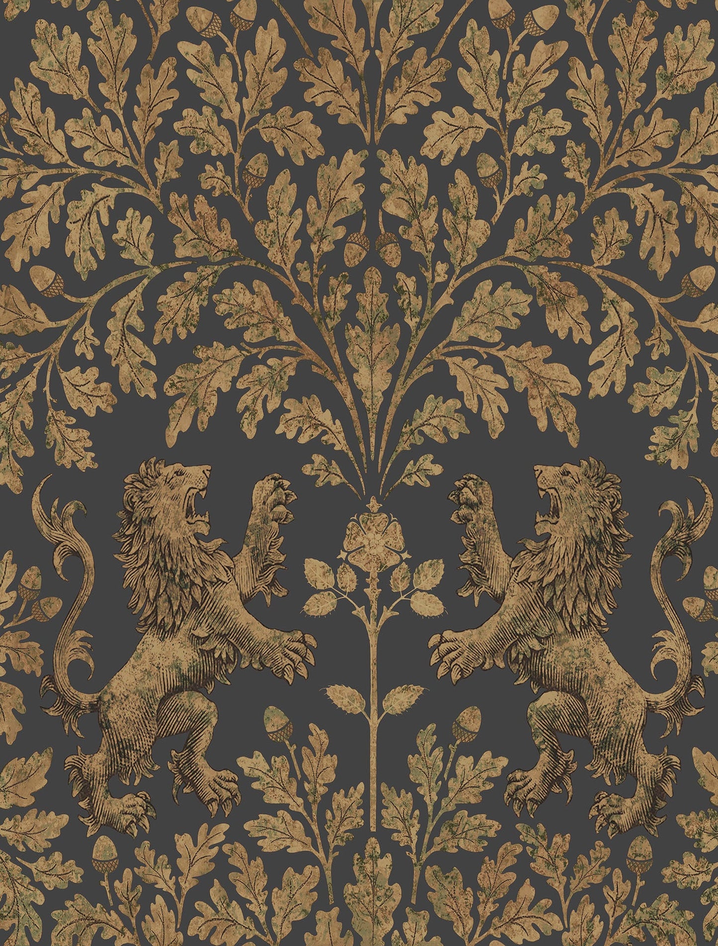 Boscobel Oak - Wallpaper Trader