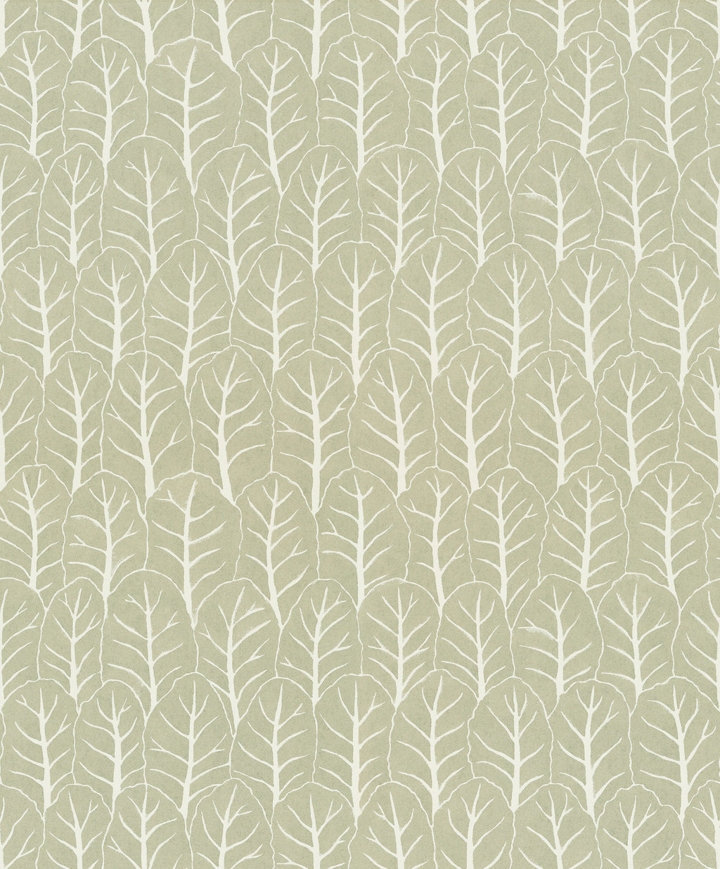 Coleslaw wallpaper by Langelid/von Bromssen - botanical design in Green