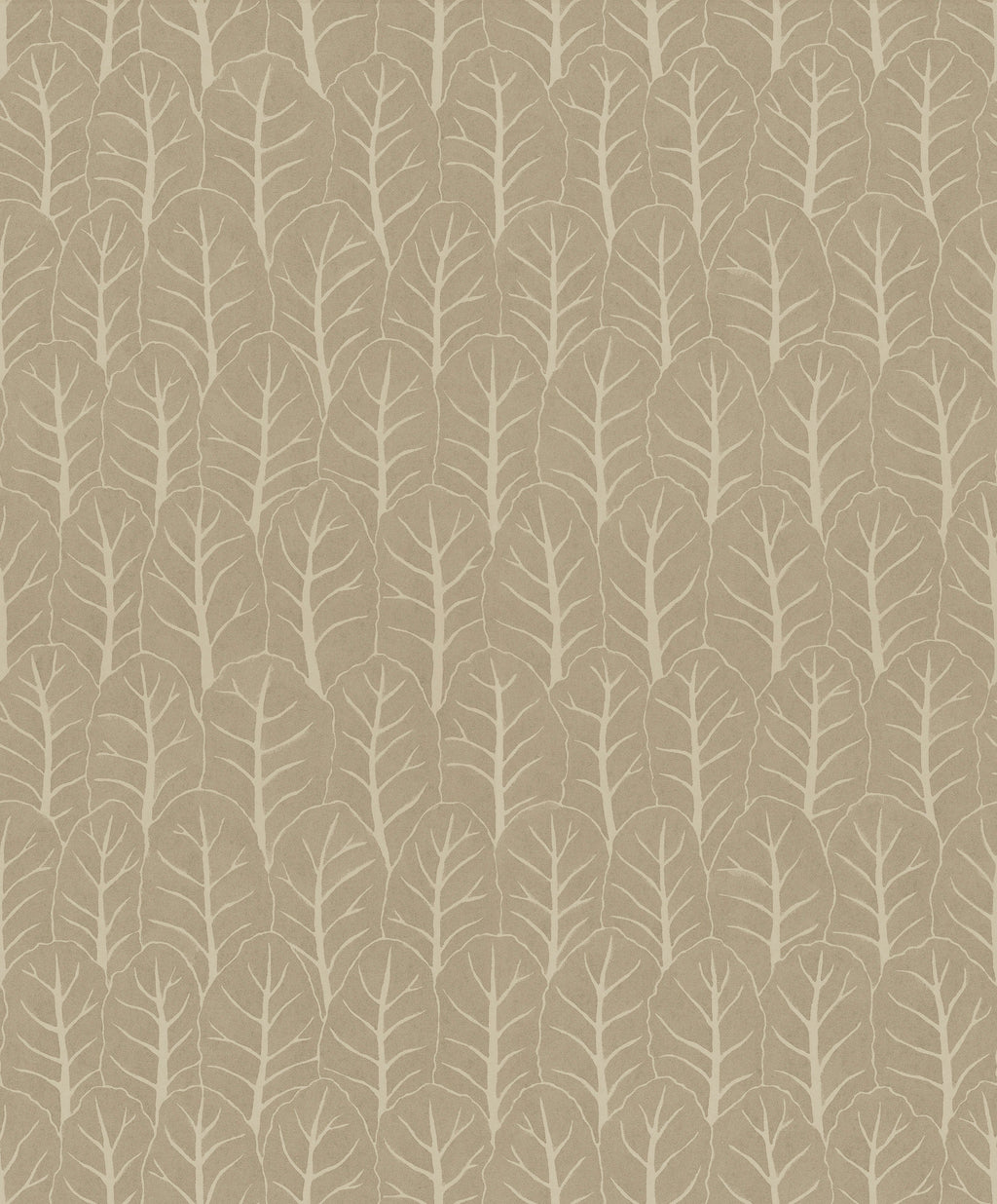 Coleslaw wallpaper by Langelid/von Bromssen - botanical design in Beige