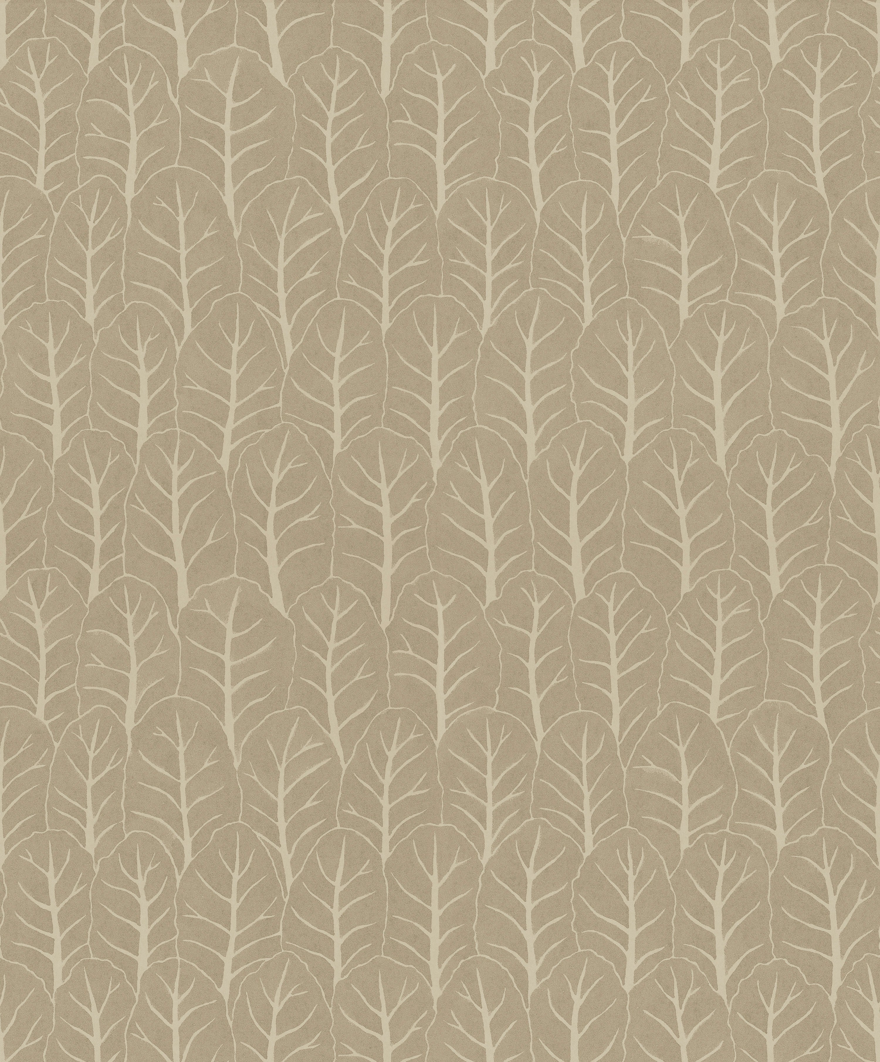 Coleslaw wallpaper by Langelid/von Bromssen - botanical design in Beige