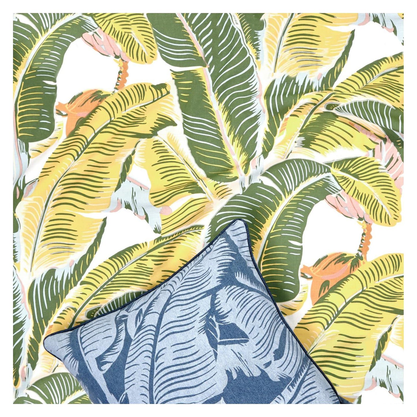 Martinique Banana Leaf - Wallpaper Trader