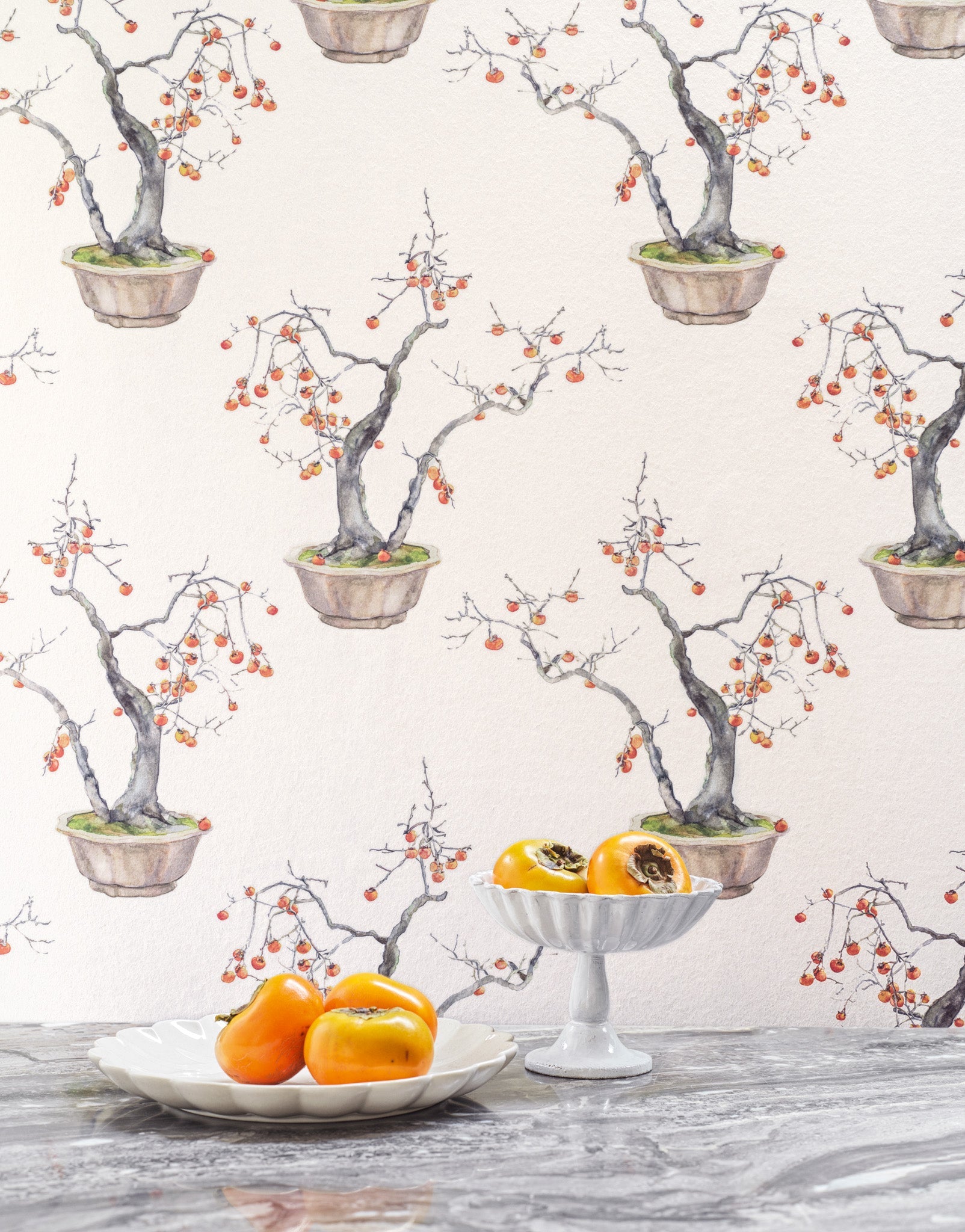 Kaki Persimmon - Wallpaper Trader