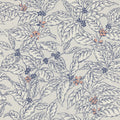 Caffeine wallpaper by Langelid/von Bromssen - botanical design in Blue