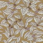 Caffeine wallpaper by Langelid/von Bromssen - botanical design in Yellow