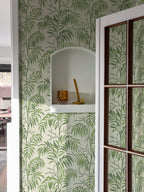 Casablanca Afternoon wallpaper by Langelid/von Bromssen - botanical design in Green – Palm