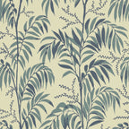 Casablanca Afternoon wallpaper by Langelid/von Bromssen - botanical design in Green – Misty