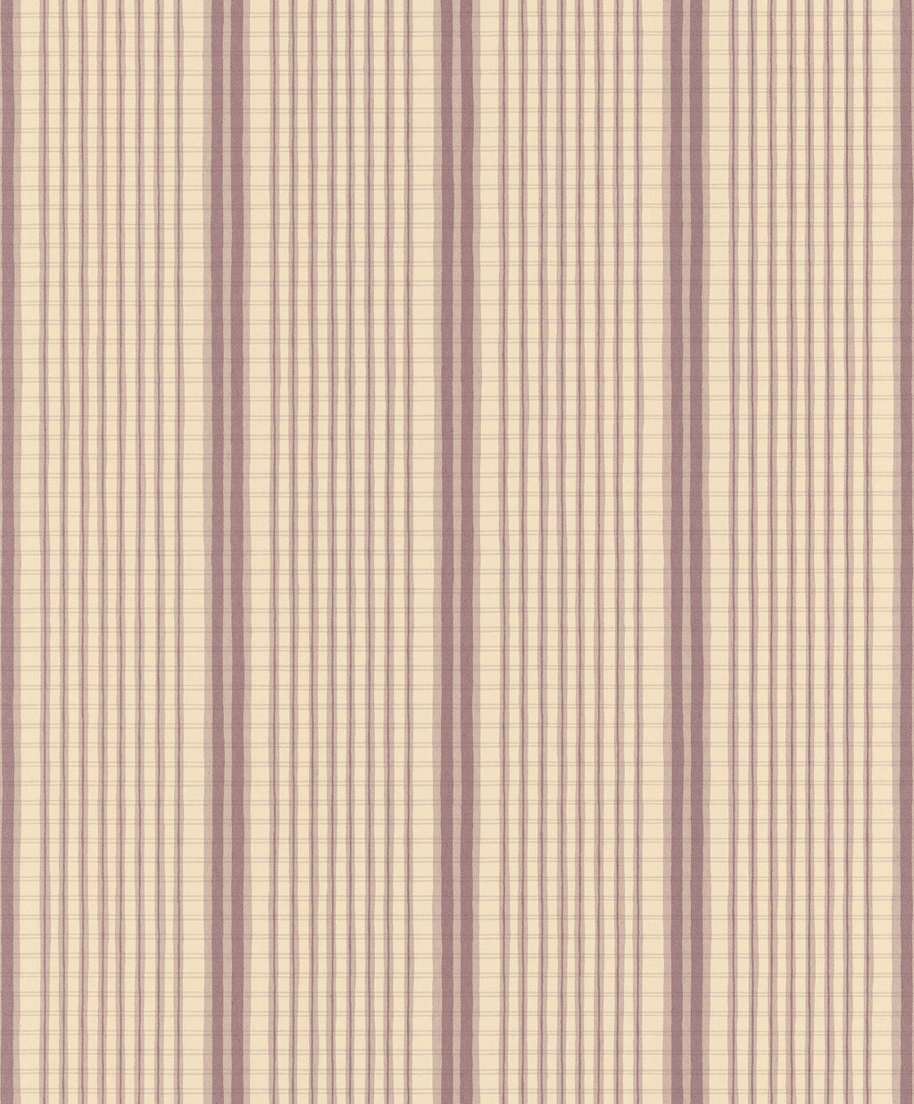Como wallpaper by Langelid/von Bromssen - stripe design in Red