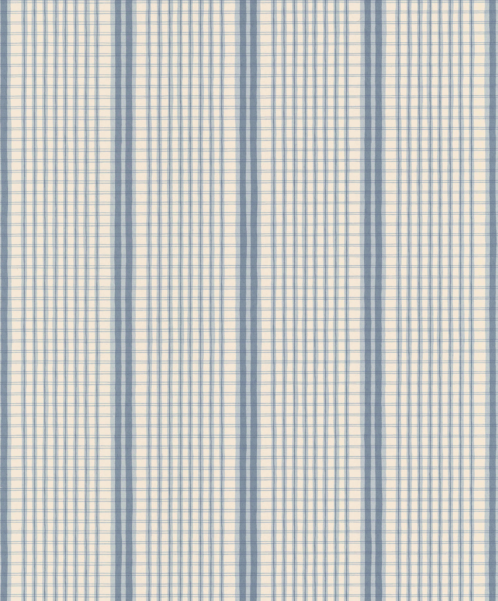 Como wallpaper by Langelid/von Bromssen - stripe design in Blue