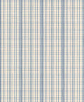 Como wallpaper by Langelid/von Bromssen - stripe design in Blue