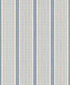 Como wallpaper by Langelid/von Bromssen - stripe design in Blue