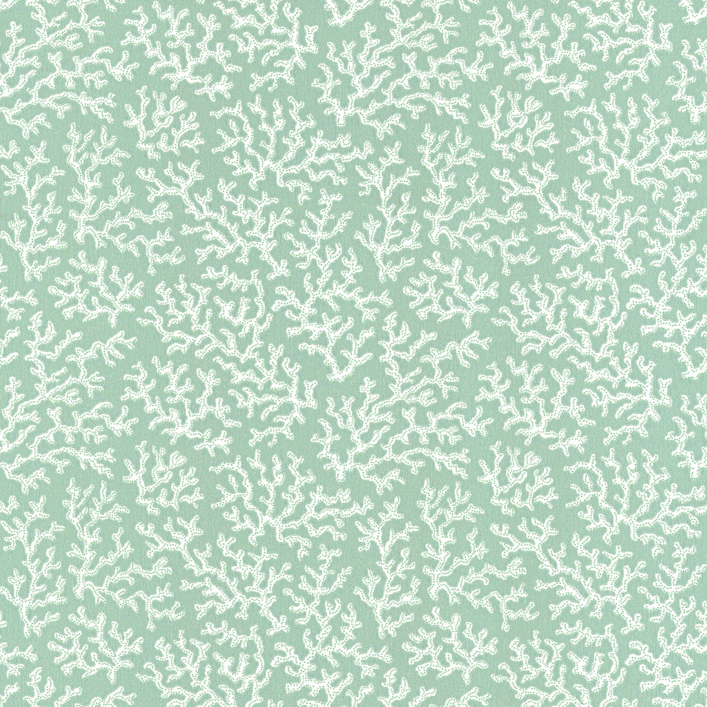 Coral wallpaper by Langelid/von Bromssen - coastal design in Teal