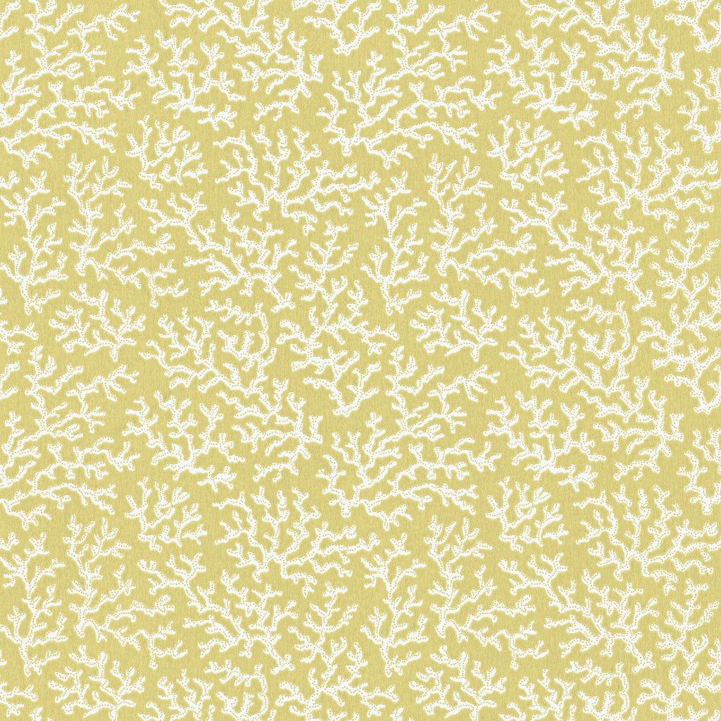 Coral wallpaper by Langelid/von Bromssen - coastal design in Yellow