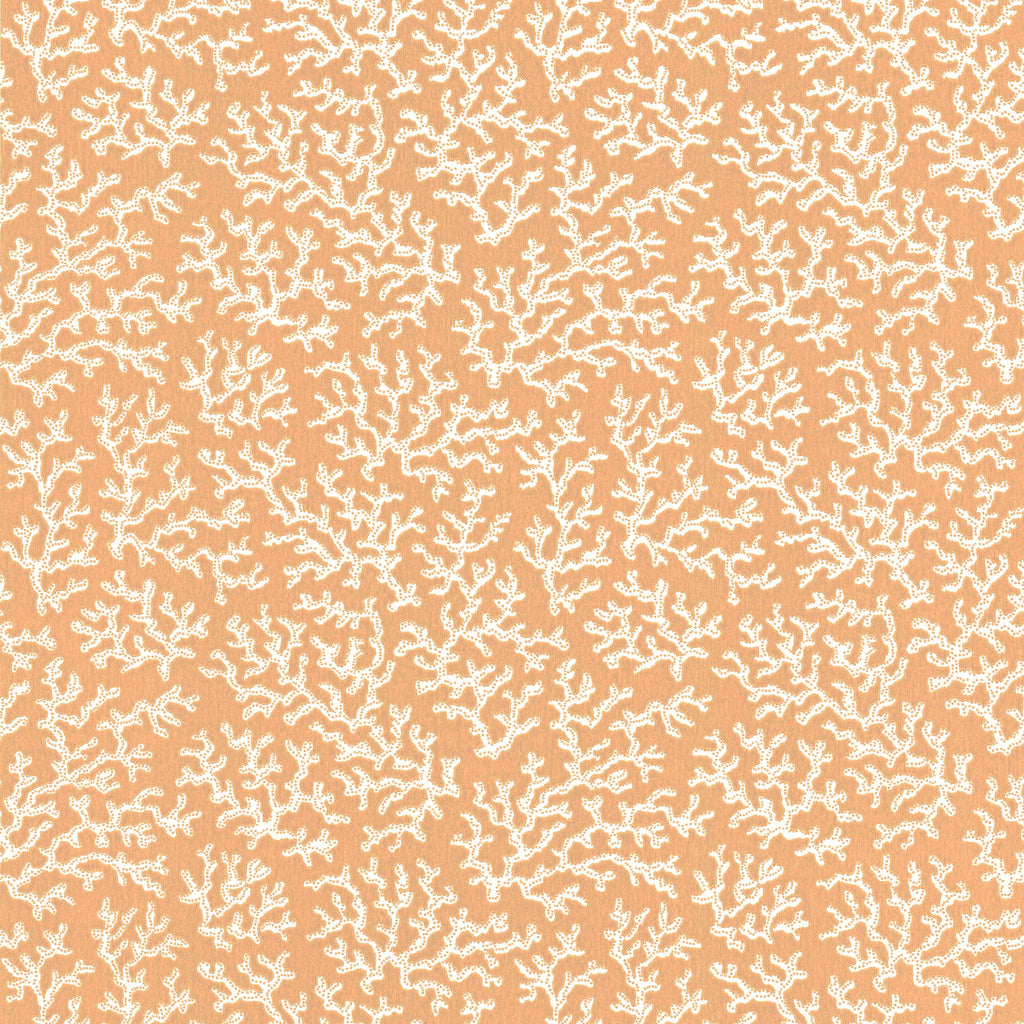 Coral wallpaper by Langelid/von Bromssen - coastal design in Orange