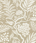 Cornucopia wallpaper by Långelid/von Brömssen in Sand - botanical design