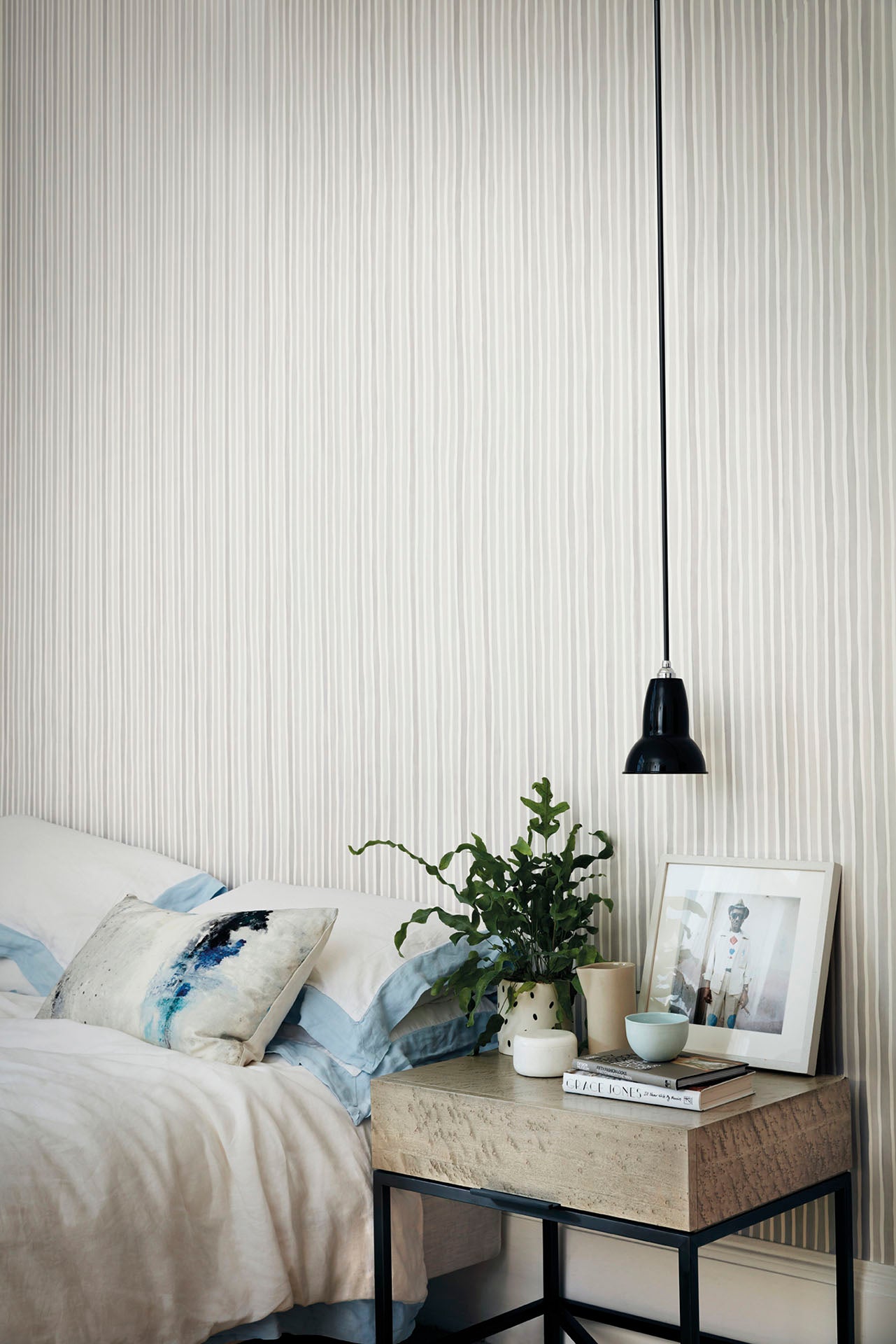 Croquet Stripe - Wallpaper Trader