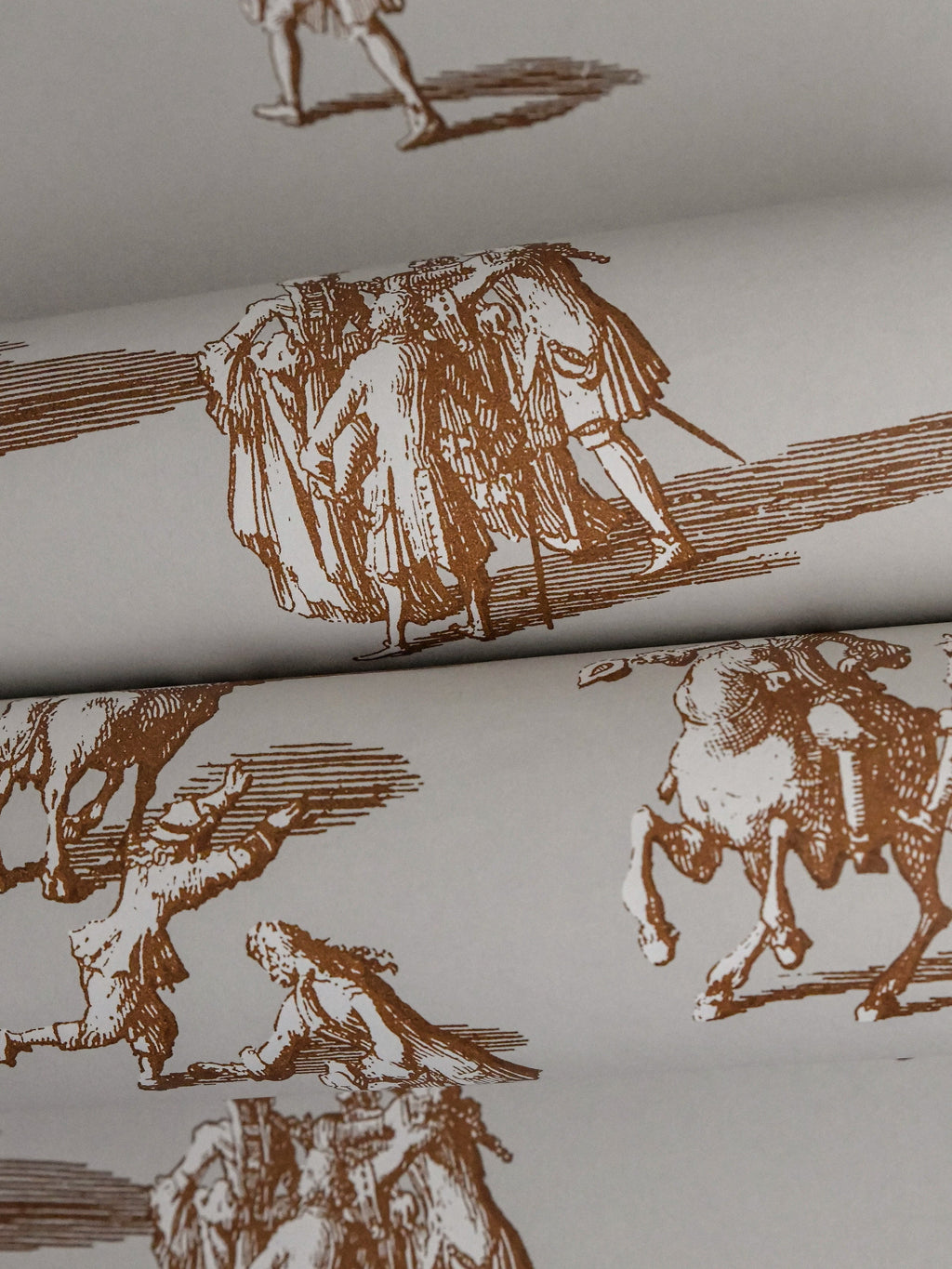 A Walk in the Park wallpaper by Langelid/von Bromssen - animals design in Brown
