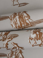 A Walk in the Park wallpaper by Langelid/von Bromssen - animals design in Brown