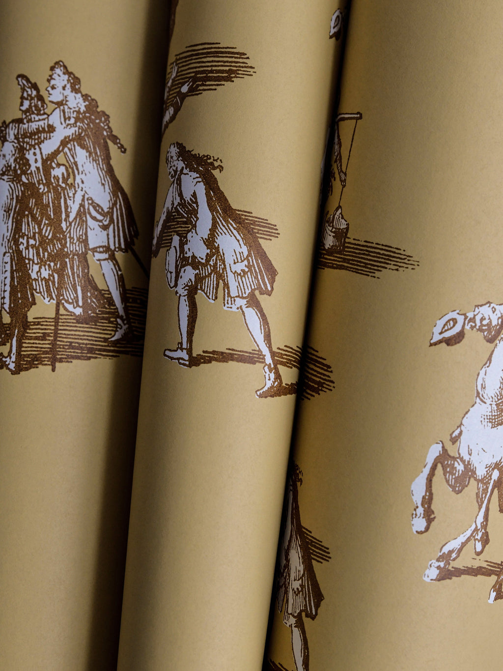 A Walk in the Park wallpaper by Langelid/von Bromssen - animals design in Yellow