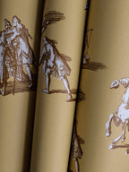 A Walk in the Park wallpaper by Langelid/von Bromssen - animals design in Yellow