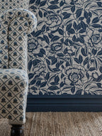 My Peony Garden wallpaper by Langelid/von Bromssen - floral design in Blue