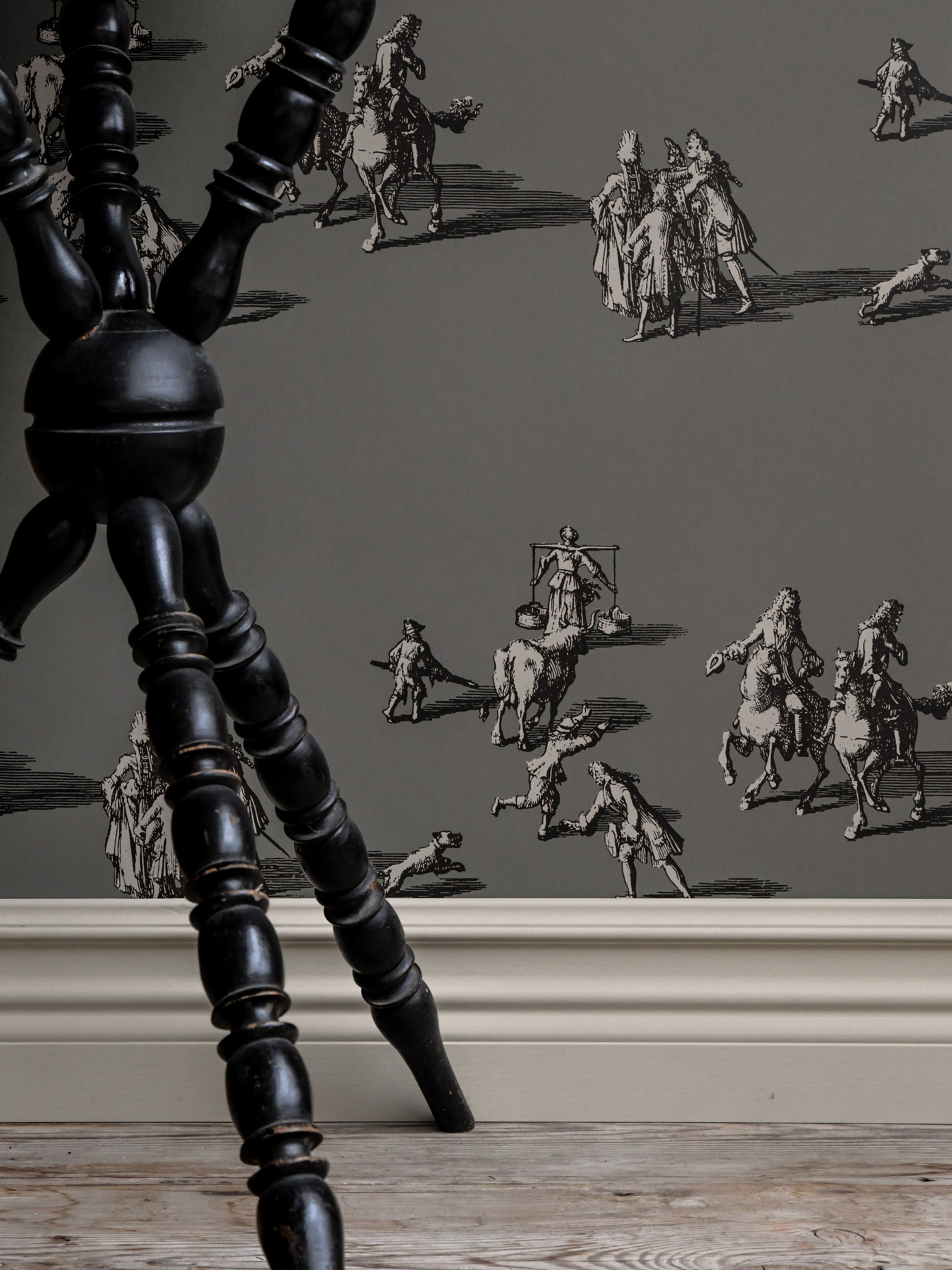 A Walk in the Park wallpaper by Langelid/von Bromssen - animals design in Green