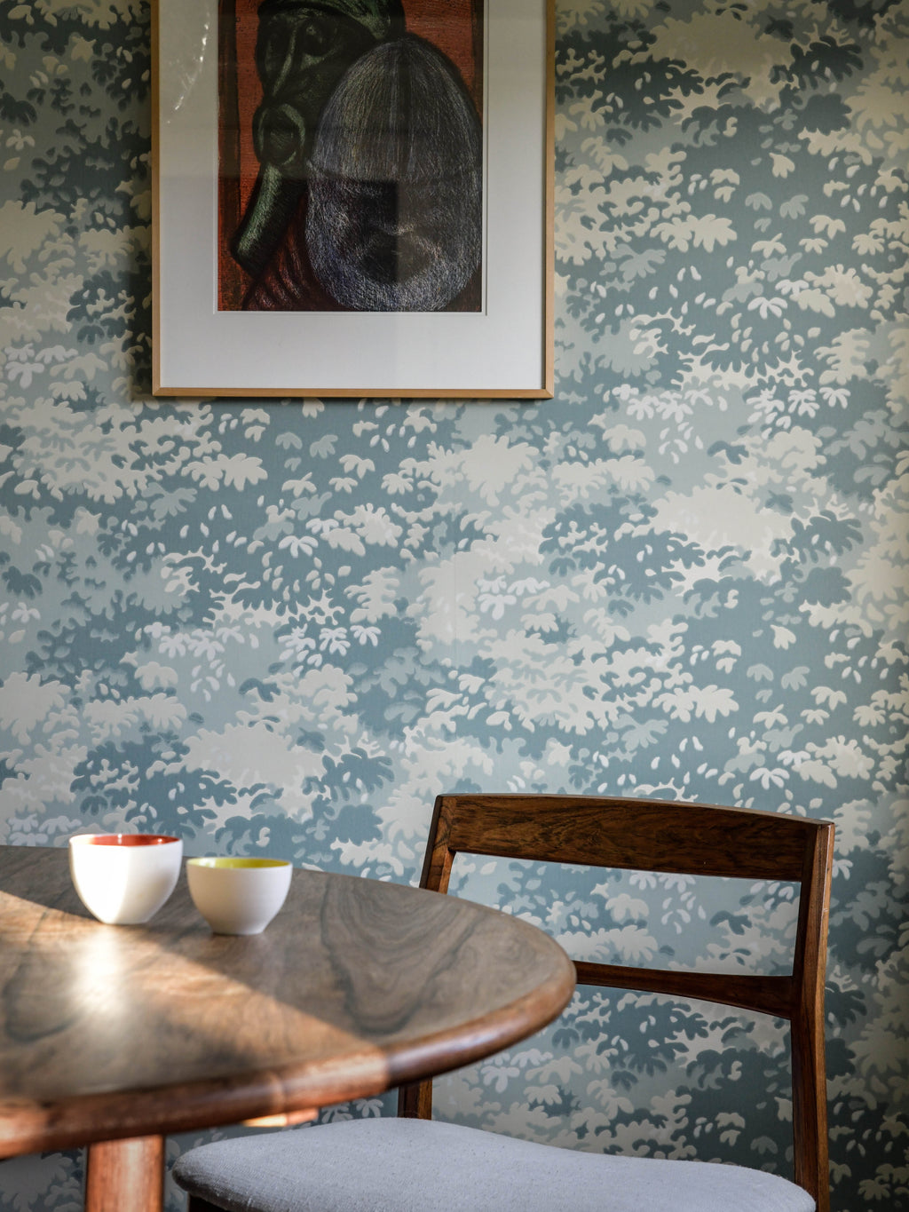 Into the Woods wallpaper by Langelid/von Bromssen - forest & woodland design in Teal