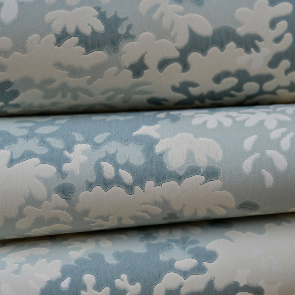 Into the Woods wallpaper by Langelid/von Bromssen - forest & woodland design in Teal
