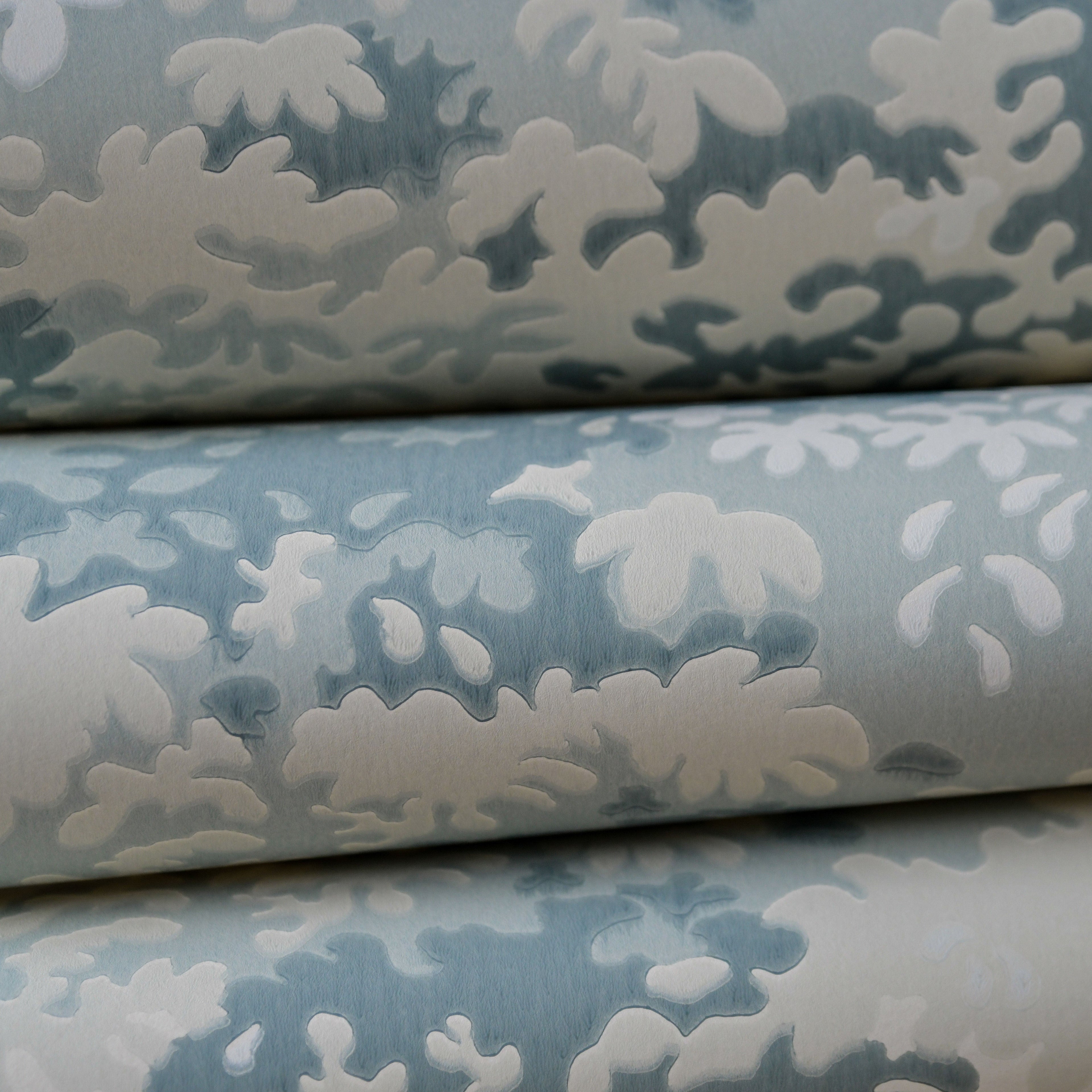 Into the Woods wallpaper by Langelid/von Bromssen - forest & woodland design in Teal