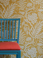 Cornucopia wallpaper by Langelid/von Bromssen - floral design in Yellow