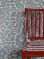 Artichoke wallpaper by Langelid/von Bromssen - botanical design in Blue