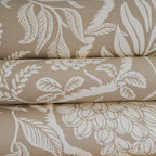 Cornucopia wallpaper by Langelid/von Bromssen - floral design in Beige
