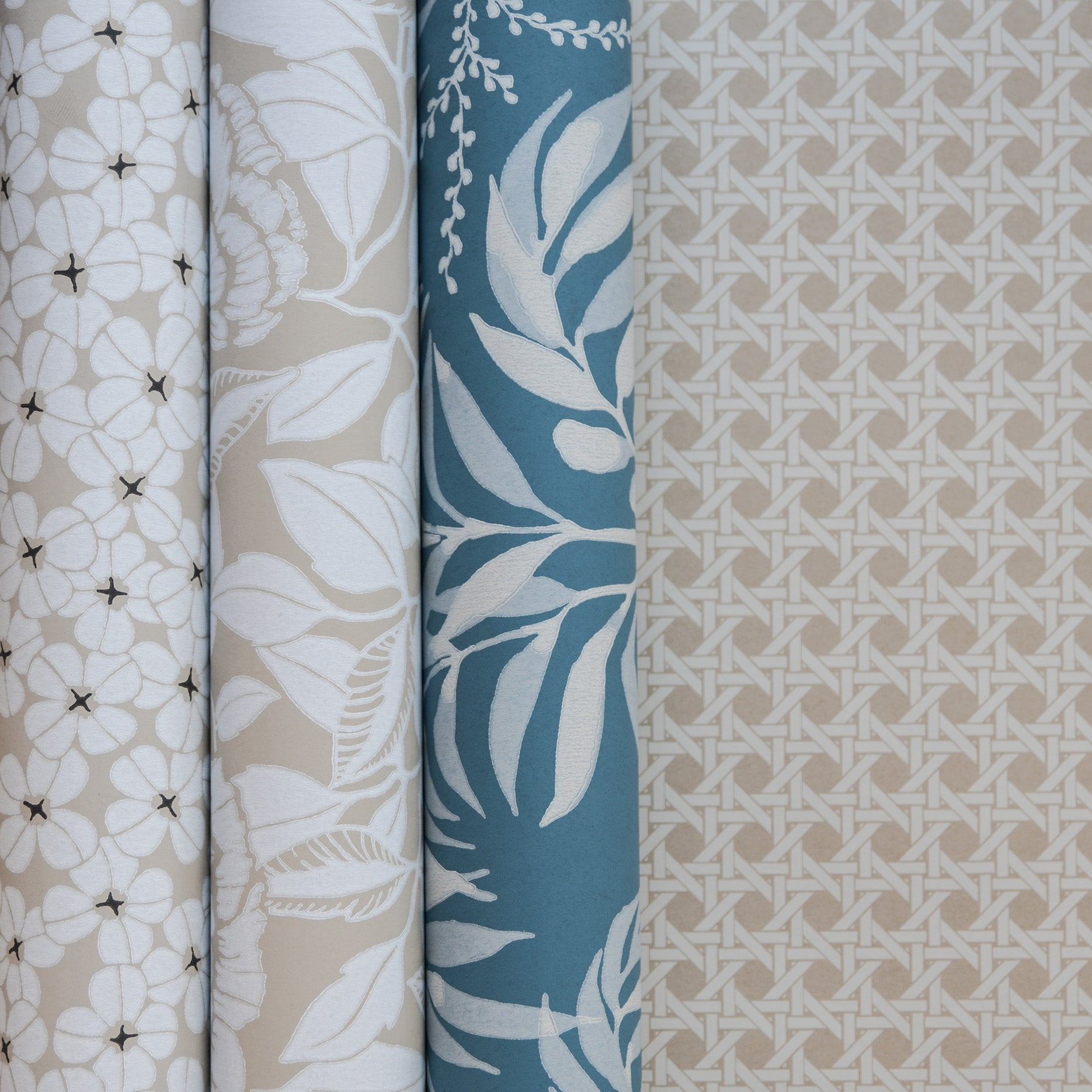 My Peony Garden wallpaper by Langelid/von Bromssen - floral design in White