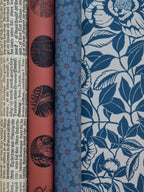 Flower Shower wallpaper by Langelid/von Bromssen - floral design in Blue