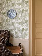 Grape Thief wallpaper by Langelid/von Bromssen - animals design in Green