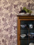 Grape Thief wallpaper by Langelid/von Bromssen - animals design in Purple