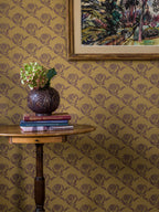 Daisy wallpaper by Langelid/von Bromssen - floral design in Yellow