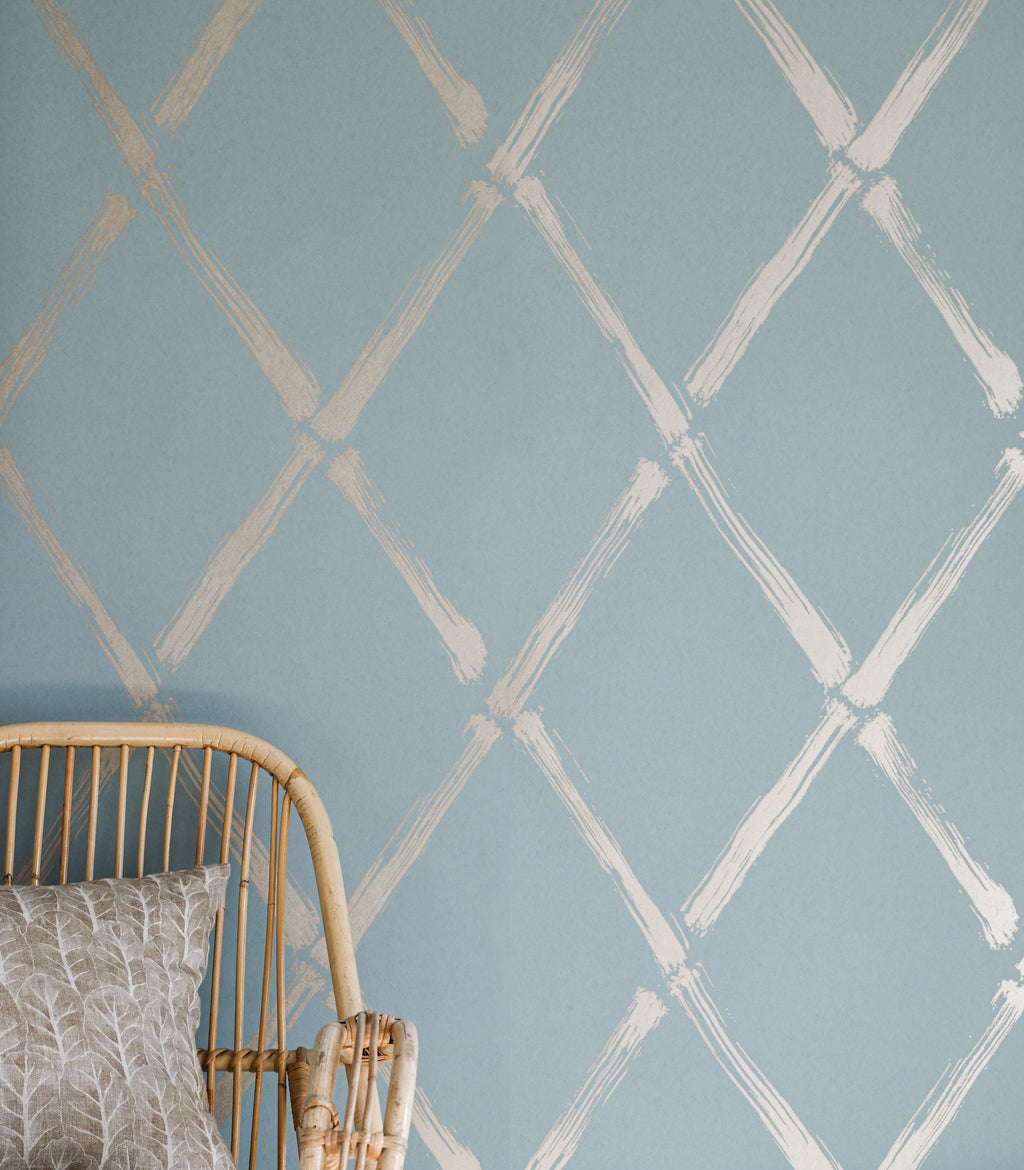 Bamboo Jamboo wallpaper by Langelid/von Bromssen - botanical design in Teal