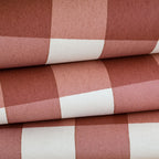 Picnic wallpaper by Langelid/von Bromssen - geometric design in Red