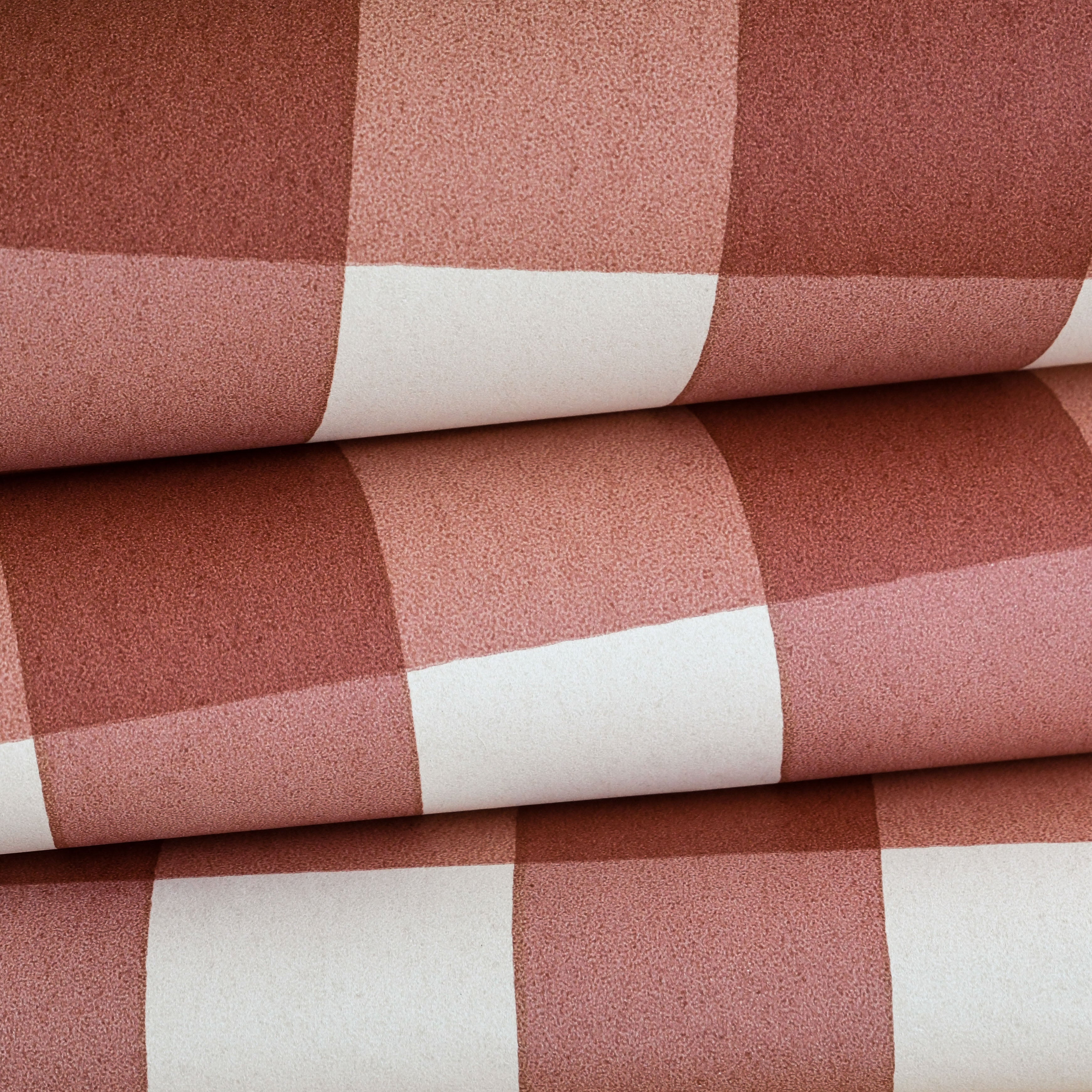 Picnic wallpaper by Langelid/von Bromssen - geometric design in Red