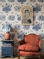 Birds Nest wallpaper by Langelid/von Bromssen - animals design in Blue