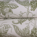 Grape Thief wallpaper by Langelid/von Bromssen - animals design in Green