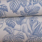 Grape Thief wallpaper by Langelid/von Bromssen - animals design in Blue