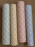 Laura wallpaper by Langelid/von Bromssen - floral design in Blue