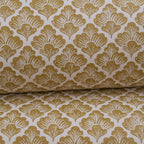 Laura wallpaper by Langelid/von Bromssen - floral design in Yellow