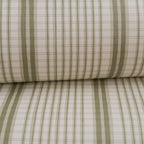 Como wallpaper by Langelid/von Bromssen - stripe design in Green