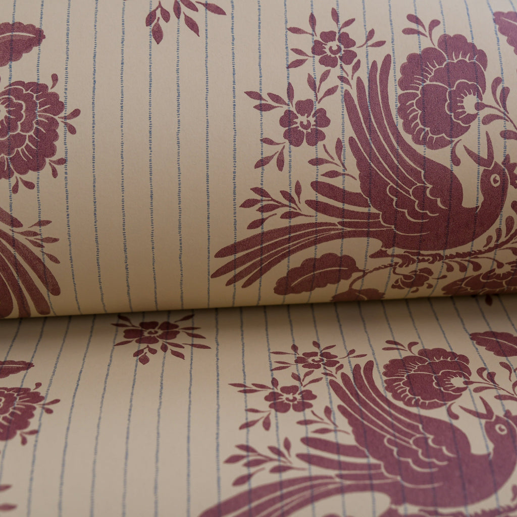 Birds Nest wallpaper by Langelid/von Bromssen - animals design in Red