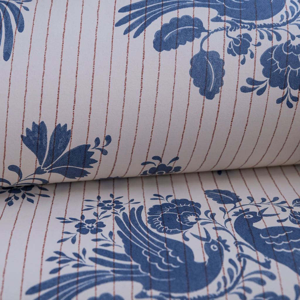 Birds Nest wallpaper by Langelid/von Bromssen - animals design in Blue